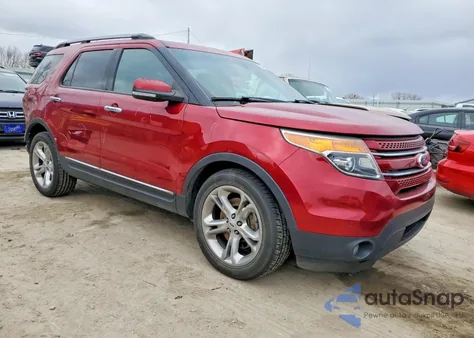 2013 Ford Explorer Limited z USA, uszkodzony, nr VIN 1FM5K7F85DGC40045